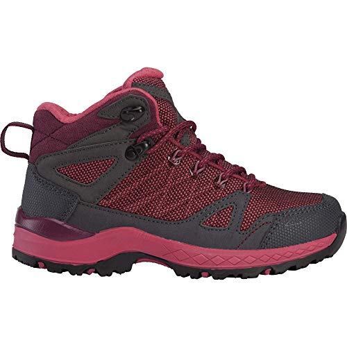 McKINLEY Kona Mid IV AQX, Zapatos de High Rise Senderismo, Rojo (Red/Red Wine/Anthr 900), 38 EU