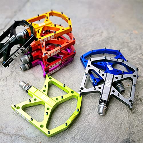 MCYAW Soporte 2021 aleación de Aluminio 3 rodamientos Pedales de Bicicleta ultraligidos Antideslizantes CNC La Carretera MTB Pedal de Bicicletas Pedales de Bicicletas con Bicicleta Antideslizante