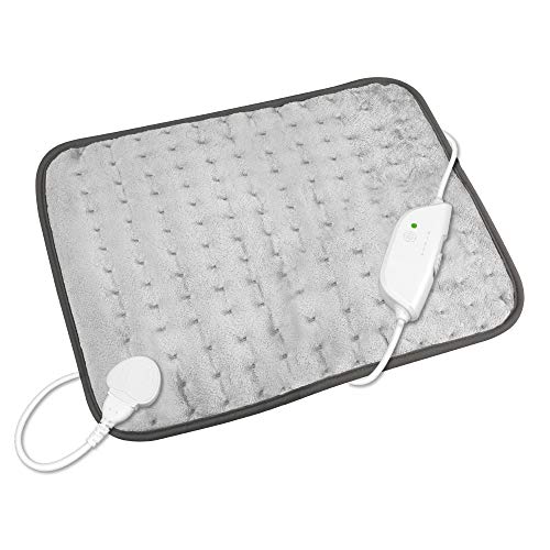 Medisana HP 650 XL - Almohada Eléctrica Dorsal con 4 Niveles de Temperatura, Protección contra Sobrecalentamiento, Desconexión Automática, Lavable, 45 x 35 cm