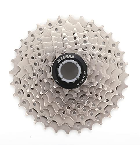 MEGHNA Cassette Piñón de Rueda Libre de Bicicleta de 8/9/10 Velocidades 11-32T 11-36T 11-40T para Bicicletas de Montaña MTB