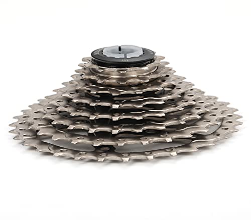 MEGHNA Cassette Piñón de Rueda Libre de Bicicleta de 8/9/10 Velocidades 11-32T 11-36T 11-40T para Bicicletas de Montaña MTB