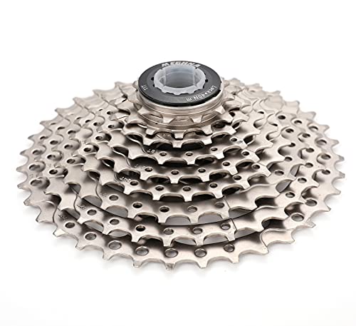 MEGHNA Cassette Piñón de Rueda Libre de Bicicleta de 8/9/10 Velocidades 11-32T 11-36T 11-40T para Bicicletas de Montaña MTB