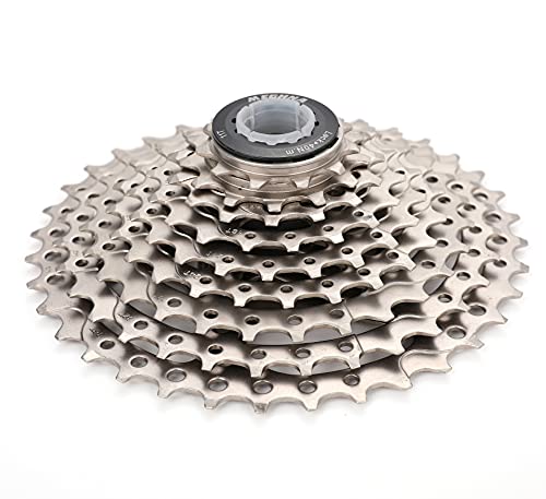 MEGHNA Cassette Piñón de Rueda Libre de Bicicleta de 8/9/10 Velocidades 11-32T 11-36T 11-40T para Bicicletas de Montaña MTB