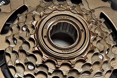 Meghna Cassette Piñones de Bicicleta 6 Velocidad 14-34T Rueda Libre de Engranajes para Bicicletas de Montaña MTB