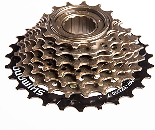 MEGHNA MF-TZ500 Cassette Piñones de Bicicleta 6/7 Velocidad 14-28T Rueda Libre de Engranajes para Bicicletas de Montaña MTB