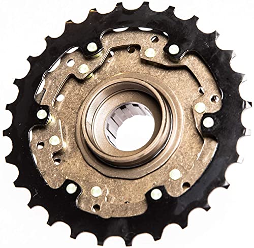 MEGHNA MF-TZ500 Cassette Piñones de Bicicleta 6/7 Velocidad 14-28T Rueda Libre de Engranajes para Bicicletas de Montaña MTB