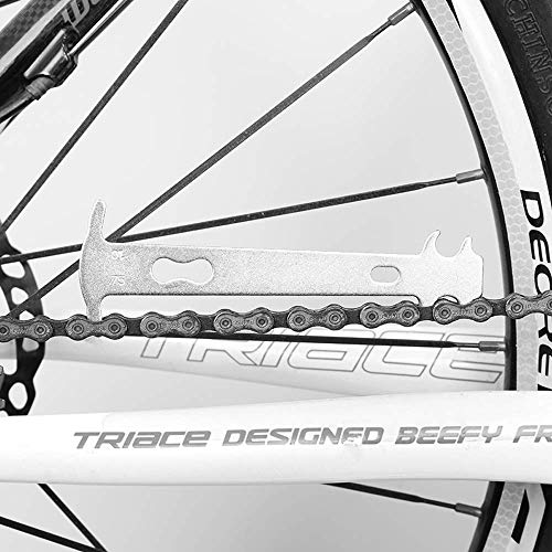 Mein HERZ 2 Pcs Indicador para Desgaste de Cadenas, Reparación Corrector Bici Bicicleta, Nueva Bikehand Indicador de Desgaste de Cadena de Bicicleta Herramienta para Shimano, SRAM, KMC