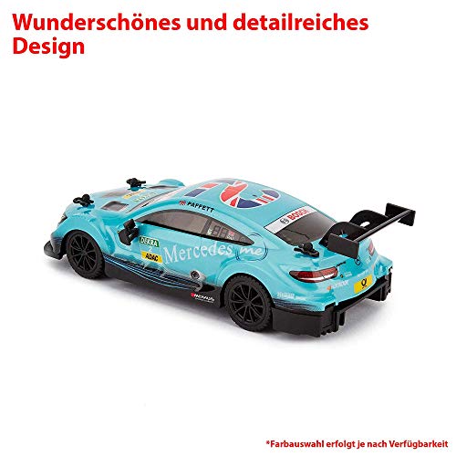 Mercedes-Benz Classe C Dtm AMG Edition – RC ferngesteuertes sous licence véhicule de dans le modèle design original, échelle 1 : 16, Ready to-Drive, voiture avec télécommande et piles, nouveau