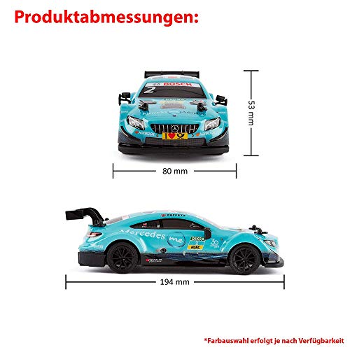 Mercedes-Benz Classe C Dtm AMG Edition – RC ferngesteuertes sous licence véhicule de dans le modèle design original, échelle 1 : 16, Ready to-Drive, voiture avec télécommande et piles, nouveau