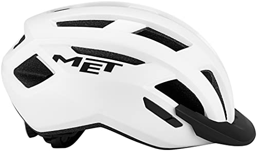 MET Casco All L(58-61), Adultos Unisex, Blanco (Road Blanco)