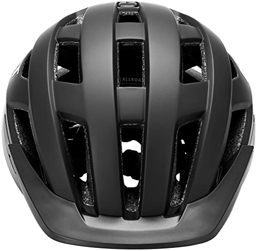 MET Casco All M(56-58), Adultos Unisex, Negro (Road Negro)