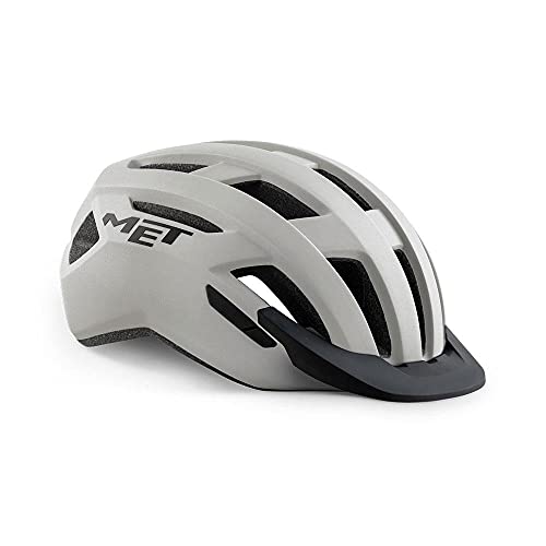 MET Casco All S(52-56), Unisex Adulto, Gris (Road Gris)