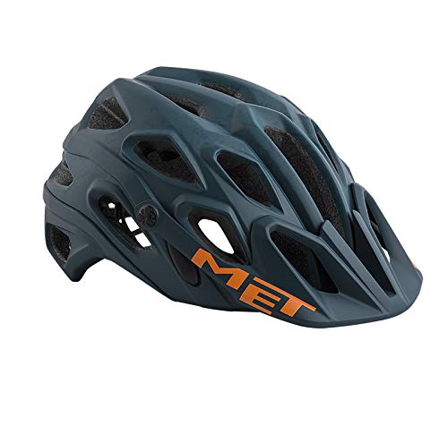 MET Casco Lupo Azul Oil M 54-58, Unisex Adulto