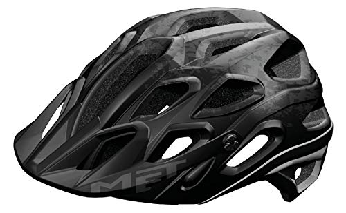 MET Casco Lupo Negro M 54-58, Unisex Adulto