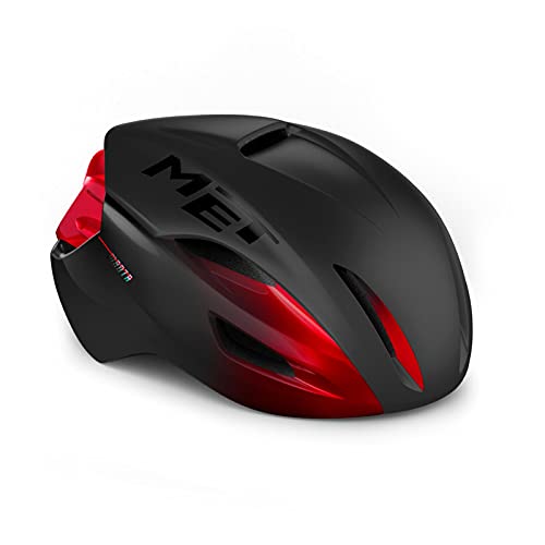 Met Casco Manta MIPS Negro/Rojo