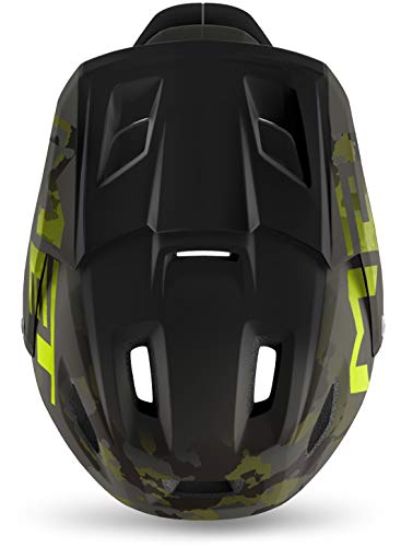 MET Casco PARACH.MCR MIPS Ver.Lima MA.BR. 54-58, Adultos Unisex, Multicolor (Multicolor), M