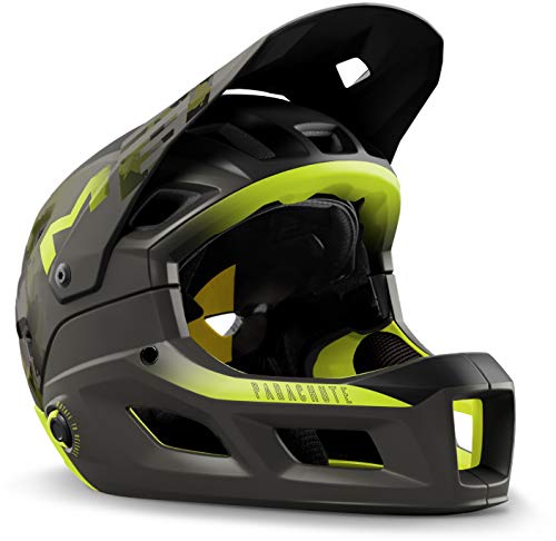 MET Casco PARACH.MCR MIPS Ver.Lima MA.BR. 54-58, Adultos Unisex, Multicolor (Multicolor), M