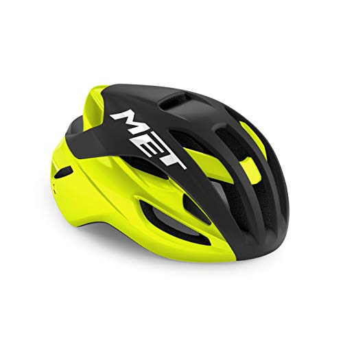 MET Casco Rivale MIPS Neg/Amari.Mate Bri.t.l 58-61, Adultos Unisex, No definido, T.A