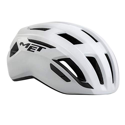 MET Casco Vinci L(58-61), Adultos Unisex, Blanco (MIPS Blanco)