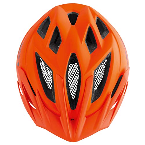 MET Crackerjack Casco de Ciclismo, Niños, Naranja, 52-57 cm