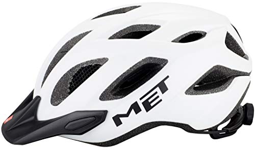 Met Crossover XL(60-64) Casco Montañismo, Alpinismo y Trekking, Adultos Unisex, Blanco (Blanco)