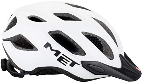 Met Crossover XL(60-64) Casco Montañismo, Alpinismo y Trekking, Adultos Unisex, Blanco (Blanco)