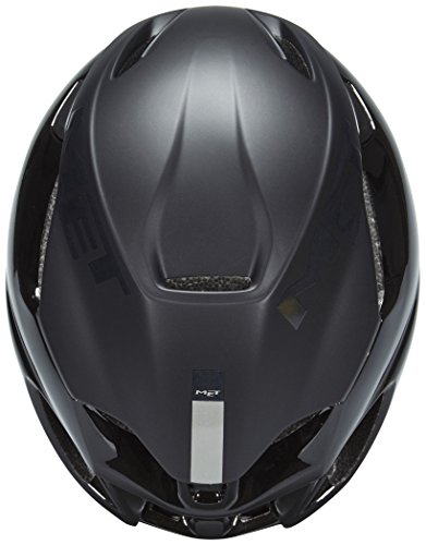 MET Manta - Casco - Negro Contorno de la Cabeza 59-62 cm 2017