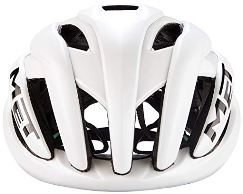 MET Trenta Casco Ciclismo Unisex Adulto, (Blanco), L