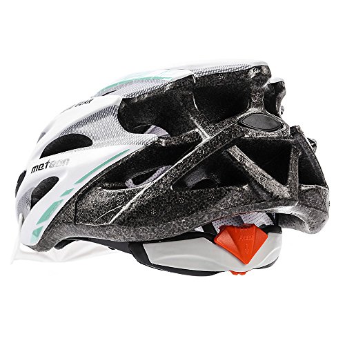 meteor Casco Bicicleta Helmet Bici Ciclismo para Jóvenes y Adulto Bicicleta Patineta Skate Patines Monopatines - Bici Accesorios - El diseño Ligero - Muchos Patrones - Drizzle