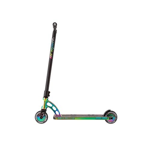 MGP Madd Gear Stunt Scooter Freestyle Roller PRO Limited neo Chrome Rainbow - Patinete de acrobacia, color negro