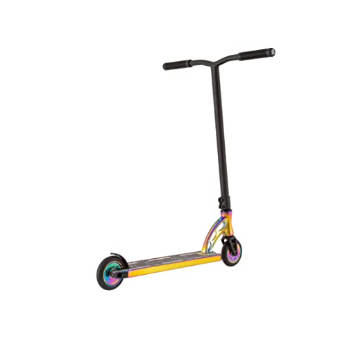 MGP Madd Gear Stunt Scooter Freestyle Roller PRO Limited neo Chrome Rainbow - Patinete de acrobacia, color negro