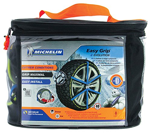 Michelin 008316 Easy Grip Evolution Grupo - Cadenas nieve, 16, Juego de 2