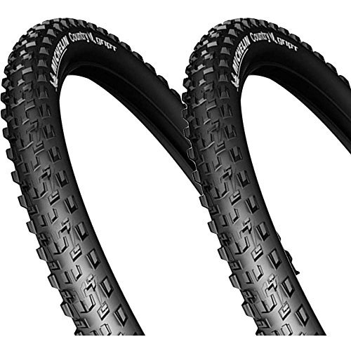 Michelin Cubierta, Fahrradreifen Country Race R, Schwarz, (29x2.1), FA3464104, Negro