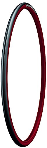 Michelin Dynamic Sport 700X23 - Cubierta de bicicleta, color negro / rojo