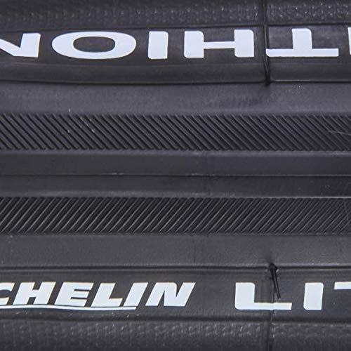 Michelin Lithion 3 Cubierta para Bicicleta, Deportes y Aire Libre, Negro, 700x23
