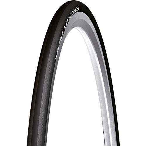 Michelin Lithion 3 Cubierta para Bicicleta, Deportes y Aire Libre, Negro, 700x23