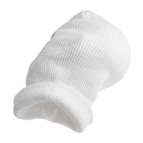 Mil-Tec - Pasamontañas "Balaclava" de acrílico, con 3 agujeros, para hombre, color blanco