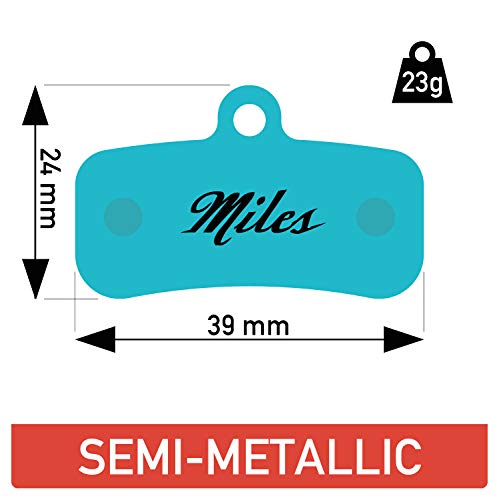 Miles de pastillas de frenos - metálico semi - Shimano new Saint 2009 BR-M810, Shimano Zee