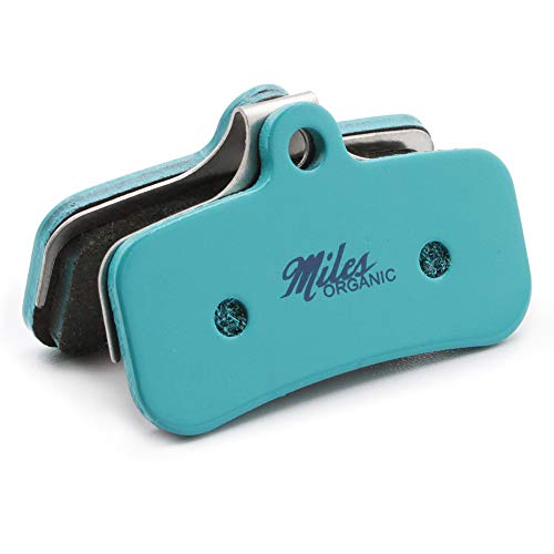 Miles Racing Pastillas de freno de disco orgánicas para Shimano New Saint, Zee, BR-MT520, Tektro Dorado y Orion