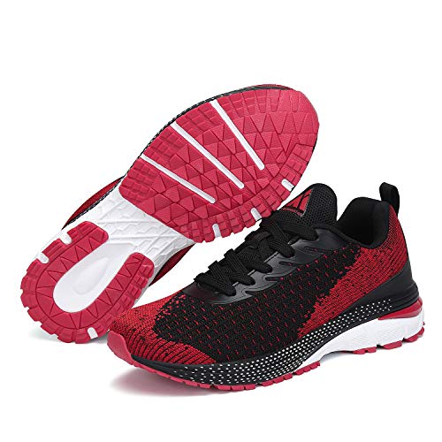 Mishansha Zapatillas de Deporte para Hombre Mujeres Zapatillas de Deporte Ligeras y Transpirables Zapatos Deportivas Zapatillas para Fitness Jogging y Running