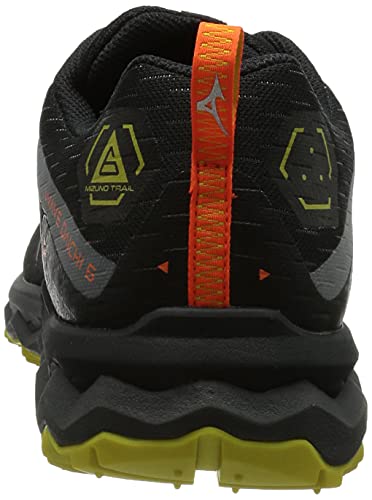 Mizuno Wave Daichi 6, Zapatillas de Trail Running Hombre, Turbulence/Antarctica/Obsidian, 46 EU