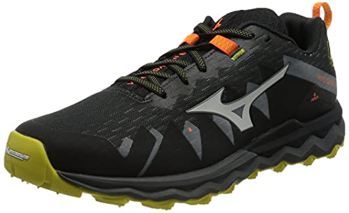 Mizuno Wave Daichi 6, Zapatillas de Trail Running Hombre, Turbulence/Antarctica/Obsidian, 46 EU