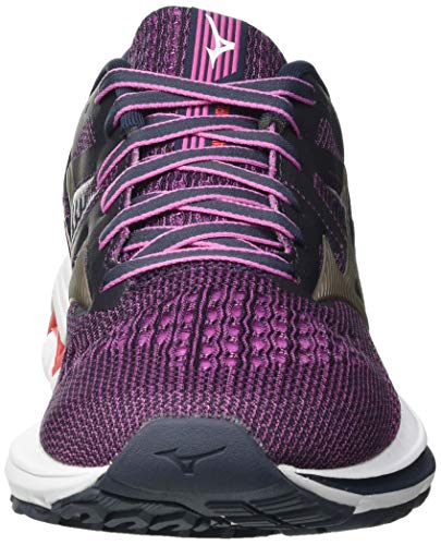 Mizuno Wave Inspire 17, Zapatillas para Correr Mujer, Indiai/Pgold/Ignitionred, 44.5 EU