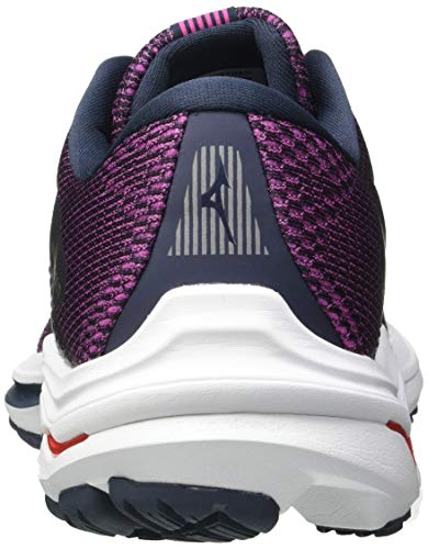 Mizuno Wave Inspire 17, Zapatillas para Correr Mujer, Indiai/Pgold/Ignitionred, 44.5 EU