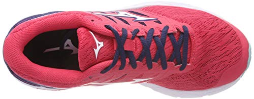 Mizuno Wave Prodigy 2, Zapatillas Mujer, Multicolor (Teaberry/Silv/Blued 001), 40.5 EU