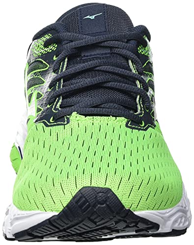 Mizuno Wave Prodigy 3, Zapatillas Hombre, Greeng Snowwht Indiaink Cover Case Negro, 40.5 EU