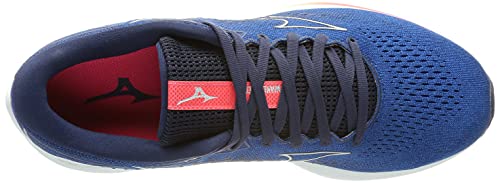 Mizuno Wave Rider 25, Zapatillas de Running Hombre, Princess Blue/Illusion Blue/Diva Pink, 43 EU