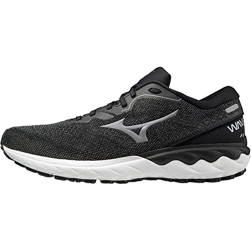 Mizuno Wave SKYRISE 2, Zapatillas de Running Hombre, Black/FrostGray/White, 42 EU