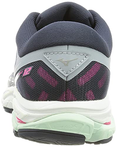 Mizuno Wave Ultima 12, Zapatillas de Running Mujer, MoodIndigo/PinkG/TWinds, 40 EU