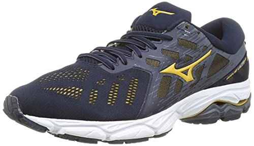 Mizuno Wave Ultima 12, Zapatillas Hombre, SCaptain/MPGold/Turbulen, 45 EU